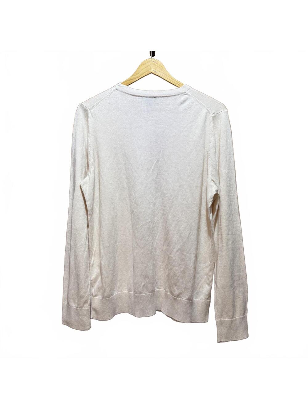 Ann Taylor Factory Women's XL Cream Floral Button Cardigan Sweater - Picture 3 of 5